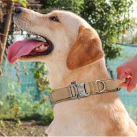 Juego De Collar Y Correa Para Perros De Nylon Resistente Con Reflejante Tactical Entrenamiento Gran Tamano Dispositivo Inteligente No Personalizado Padded Quick Release Todas Las Estaciones - details 24
