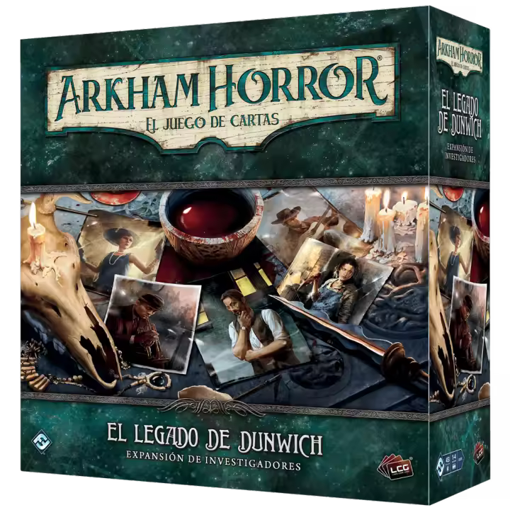 AH LCG: El legado de Dunwich exp. investigadores Fantasy Flight Games Arkham Horror LCG - 1