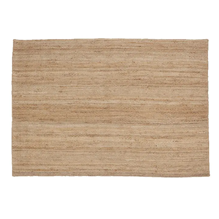 Ottoman - Alfombra de Yute Alma 100% Fibra de Yute Natural - Alta Resistencia - Tejida a Mano - Alfombra para Salón - 1