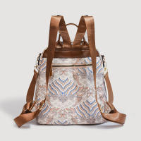 Mochila Deportiva De Lujo Para Jóvenes Estudiantes Estilo Nuevo Con Bordado Y Impresión Gran Capacidad Moda Viaje - details 11