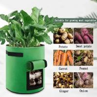 Bolsas De Cultivo De Verduras De Tamaño Grande Y Pequeño Bolsas De Crecimiento De Plantas De Tela No Tejida Para Jardín Y Estufa Herramientas Verticales Para Patatas - details 11