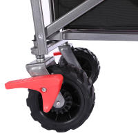 AREBOS Carro de Mano Plegable con Pértiga Telescópica Carga 100 Kg - Ideal para Acampadas y Excursiones - details 7