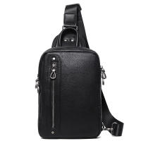 Bolsa De Pecho Para Hombre De Cuero Genuino Alta Calidad Bolso Cruzado De Moda Bolsa De Hombro Mensajera De Cuero Verdadero - details 8