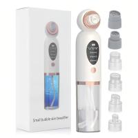 Kit De Vacío Facial Para Eliminar Quistes USB Recargable 6 Probes Herramienta Eléctrica Para Extracción De Acné Y Limpieza De Poros Blackhead Remover - details 0