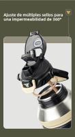 TKK Taza De Viaje De Acero Inoxidable 1L Con Aislamiento Térmico Para Agua Y Café Gran Capacidad Termo Frío Para Adultos - details 9
