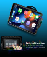 Pantalla De Moto Android GPS Navegación Carplay Impermeable 5 Pulgadas Display Wireless IPX7 Memoria Máxima 64G Resolución 800*480 - details 4