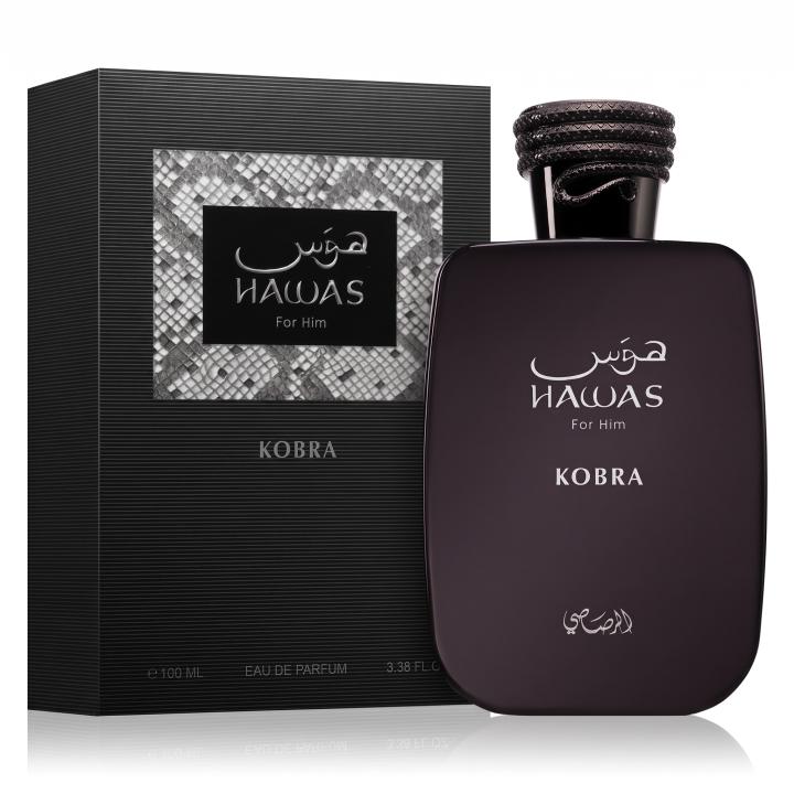 Hawas Kobra Rasasi Perfume Árabe Hombre Eau de Parfum 100ml Original Cítrico Especiado Amaderado Larga Duración — oferta en Miravia