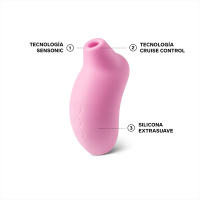Masajeador de Clítoris LELO SONA™ CRUISE PINK Sumergible - Silicona Biocompatible - Ocho Niveles de Estimulación - details 1