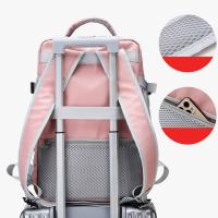 Travel Backpack Women Large Capacity Waterproof Anti-Theft Casual Daypack Bag with Luggage Strap & USB Charging Port Backpacks - details 1