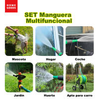 AYA MARKT SET Manguera de Jardín con Adaptadores de Grifo y Boquilla de Riego, Ultra Resistente 3Capas ,Presión 20 Bar - details 2