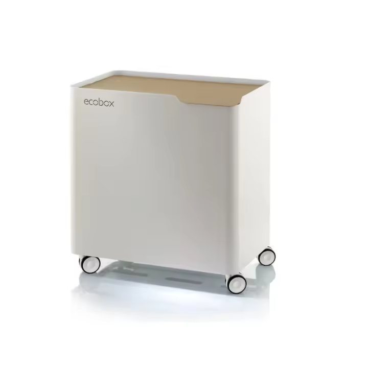 DON HIERRO - Cubo de basura para el reciclaje, 40 litros, ECOBOX-TOP- - 1