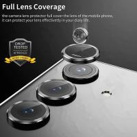 Protector De Cámara Para Samsung Galaxy A36 06S 05S 15 25 35 55 16 Anillo De Metal Con Lente De Vidrio Templado Anti- Rayones Tapa Protectora - details 2