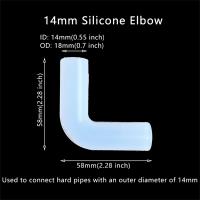 5pcs Conector De Tubo Rígido a Flexibles De Silicona Para Jardín Coupling De Goma Elástico Para Reparación De Tubos Y Rendijas En El Jardín - details 6