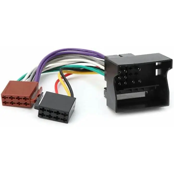 sound-way - Adaptador de Radio ISO para Coche Conector arnés Cable de estéreo Compatible con Citroën Peugeot - 1