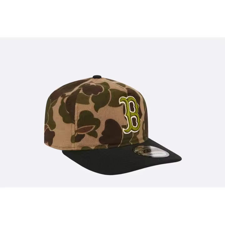 New era boston red sox cap three looms x mlb wool duck 19twenty camouflage - 1