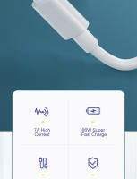Cable De Carga Rápida 7A 100W USB a Tipo C Para Samsung S24 Xiaomi 14 Ultra plus Huawei 1M 2M Accesorios De Teléfono - details 1