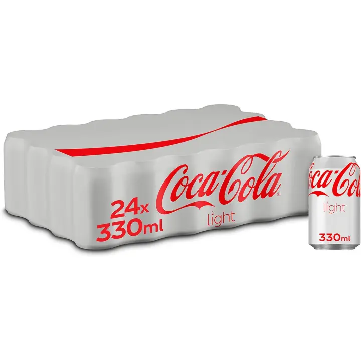 Pack 24 Cola-Cola Ligth 33cl lata - 1