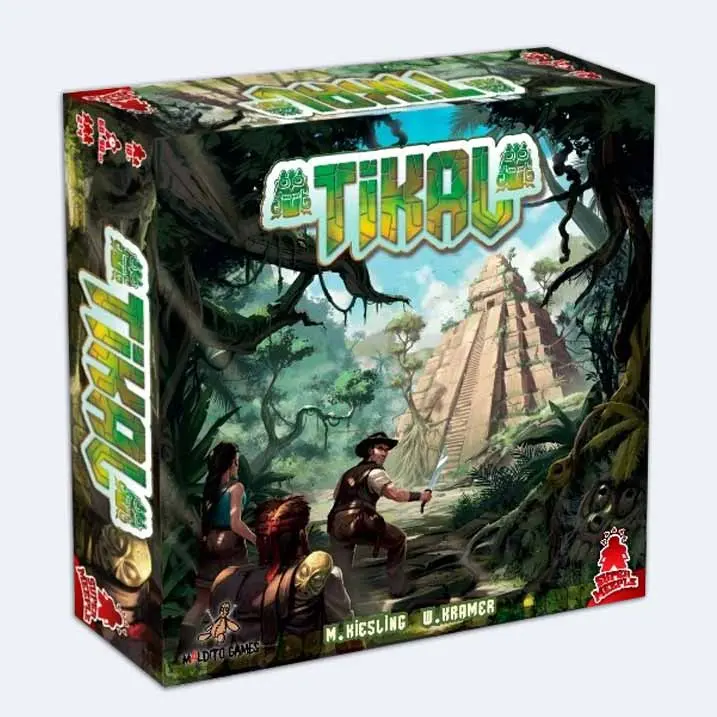Tikal  Juego de mesa de Aventura y Exploración  Eurogame en Español  Para 2 a 4 jugadores  niños 10+ años  Maldito Games - 1