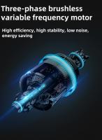 Lámpara De Techo LED Con Ventilador Oculto E27 Para Sala De Estar Cocina Garaje Con Control Remoto Y Blades Retráctiles Fuente De Alimentación DC - details 10