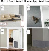 Alfombra Antigolpes Para Gatos Grande Trimmable Poste De Agarre Autoadhesiva Para Almohadilla De Árbol De Gatos Escalera Sillón Pared - details 5