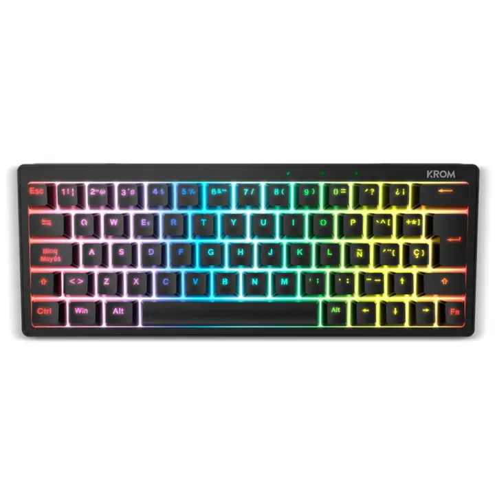 KROM KREATOR MINI TECLADO MECÁNICO RGB - 1