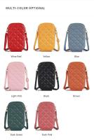Bolso Cruzado De Hombro Único Moda Para Mujer Mini Versátil Con Posición Para Tarjetas Y Llaves Estilo Clásico PU Con Costura Decorativa - details 4