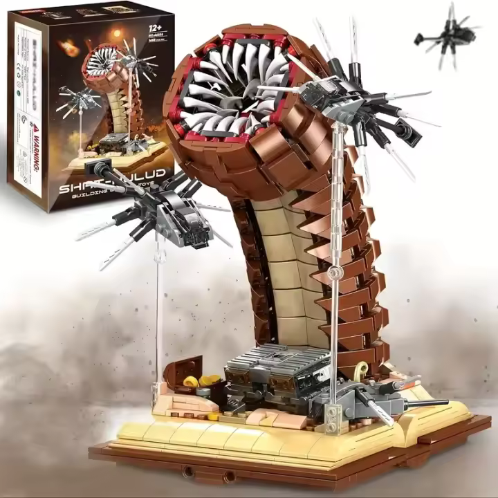 Bloques De Construcción MOC Dune Sandworm 1688PCS Juguete Técnico De Ciencia Ficción Para Niños Regalo De Cumpleaños Ideal Para Edad 6-12 Años - 1