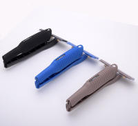 Afeitadora De Espalda Con 5 Hojas De Cuchillo Seguridad Longitud Del Mango Corte De Pelo Del Cuerpo Pierna Herramienta De Eliminación De Pelo Con Mango Plegable Para Hombres - details 12