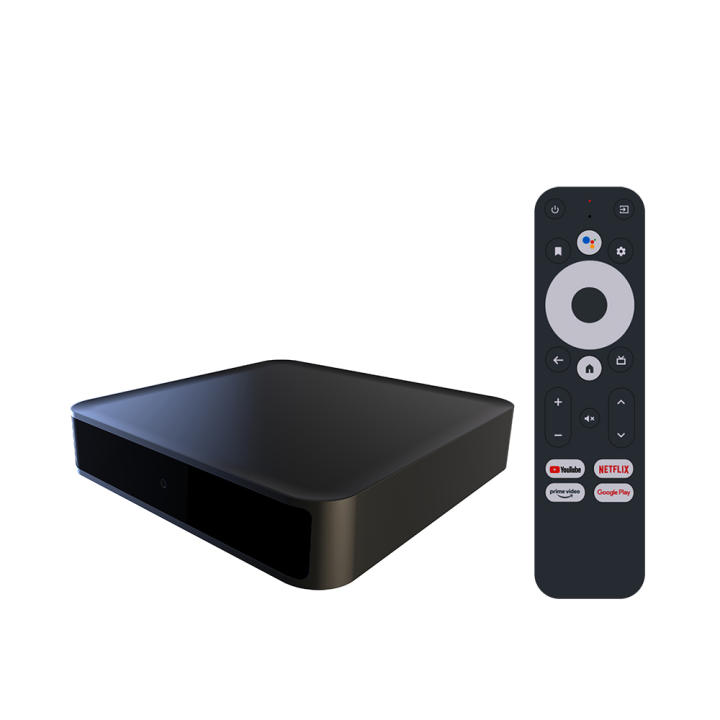 Dcolor GD2 4K Smart IPTV Android 12 TV Box shipping from Spain con certificación Google GTV con chip S905Y4, decodificación AV1, memoria de 2 GB + 32 GB para entretenimiento m3u tvbox