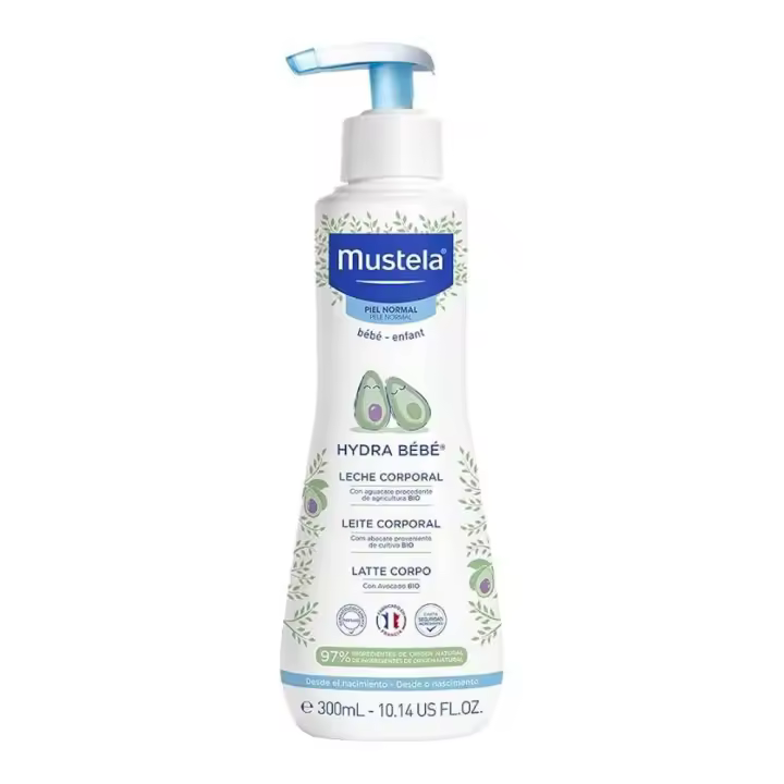 Mustela Piel Normal Hydra Bebé Leche Corporal 300 ML - 1