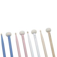 Juego De Palos De Batería De Madera De Maple Doble Cabeza Para Principiantes Y Profesionales Accesorios De Instrumentos De Percusión - details 3