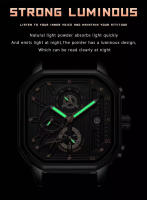Reloj De Pulsera Deportivo Para Hombre POEDAGAR Lujo Nueva Marca Cuarzo Impermeable Luminoso Cronógrafo Date Con Correa De Acero Inoxidable Estilo Casual - details 8