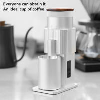 Molino De Café Portátil CF WISDOM Capacidad De 25g Acero Inoxidable 402 Burro De Seis Estrellas Ajustable Para Café Picado Mocha Y Café En Vaso - details 9