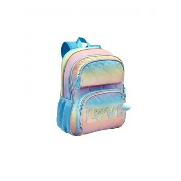 MOCHILA ESCOLAR DOBLE BLIN BLIN LOVE     PERGAMINO - 1