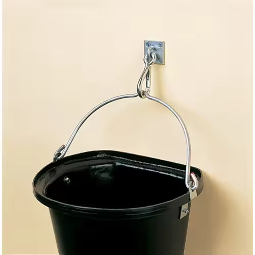 MOSQUETON CON PLACA STUBBS PARA FIJAR EN PARED S85PS - 1