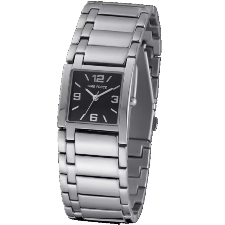 Time Force Tf3340l01m  Reloj Para Para Mujer Color Negro - 1