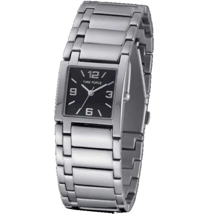 Time Force Tf3340l01m  Reloj Para Para Mujer Color Negro - 1