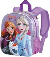 Mochila 3D Pequeña Frozen 2 Friends. Frozen 2. Tamaño 31x26x11cm. KARACTERMANIA - details 0