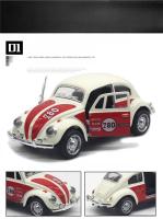 Modelo De Coche Volkswagen Beetle 1:32 En Aleación Juguete Clásico Para Colección Y Regalos De Navidad Para Niños Edad Recomendada 4-12 Años - details 26