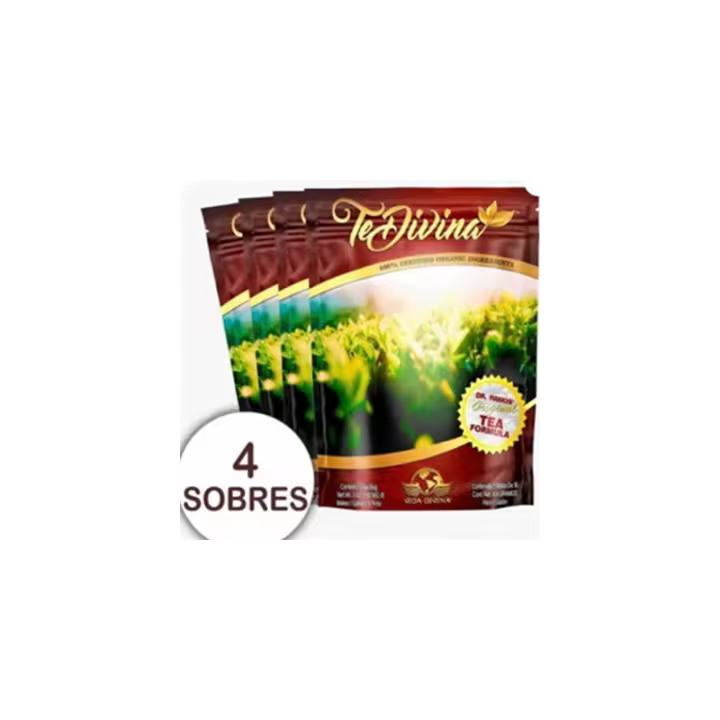 Te Divina -Vida Divina Rvs Regala Vida Sana Te Divina ( 4 Sobres) - 1