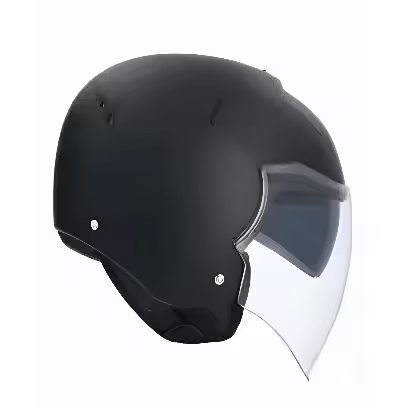 CASCO JET SHIRO SH-64 TOKIO NEGRO MA - TALLA XL - 1