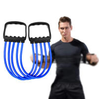 Juego De Ejercicio Corporal Completo Con Expansor De Pecho Y 5 Cuerdas De Resistencia Removibles Para Pilates Push-Ups Fortalecimiento Muscular Entrenamiento De Gimnasio - details 3
