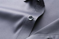 Camisa Polo De Verano Para Hombres 2024 Color Sólido Estilo Casual Comodidad Y Transpirabilidad Alta Calidad Polyester - details 16