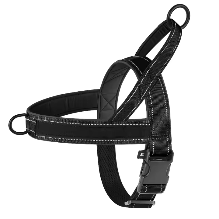 Harnés Reflectante Para Perro No Pull Táctico Militar Con Adhesivo Y Almohadilla Chaleco Para Mascota Pequeña Mediana Grande Para Pug Y Otros - 1