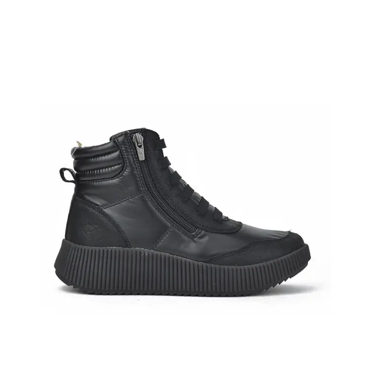 Kangaroos K12 Botines para mujer negros en piel 82859 - 1