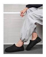 Zapatillas De Invierno MAEDEF Para Hombres Y Mujeres Ligeras Y Cálidas Con Plush Para Dormitorio Zapatos De Tela De Algodón Ajuste True to Size Material De Suela De Goma - details 18