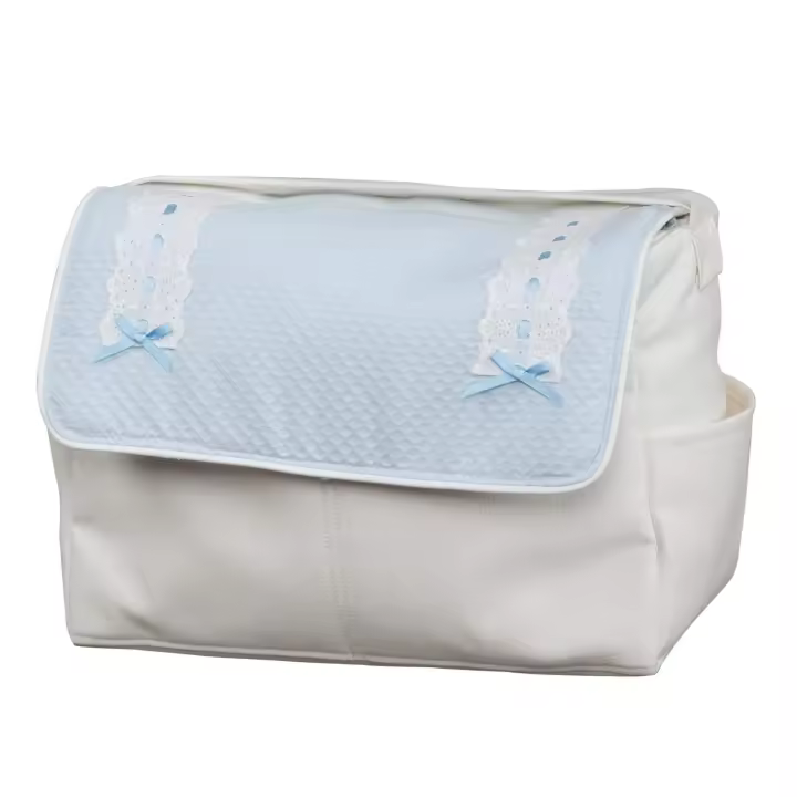 BOLSO BABYLINE PARA CARRO DE LA COLECCIÓN CLASSIC EN POLIPIEL. SOLAPA DESMONTABLE. - 1