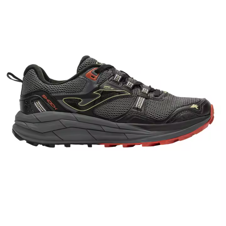 JOMA SHOCK TRAIL NEGRO/ROJO/GRIS OSCURO PARA HOMBRE - 1