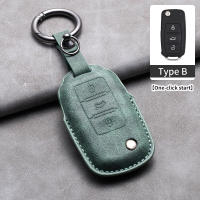 Funda De Leder Para Llave De Coche VW Volkswagen Golf 7 MK7 Tiguan MK2 Ateca Leon FR Ibiza Skoda Octavia Kodiaq Llavero De Cuero - details 6