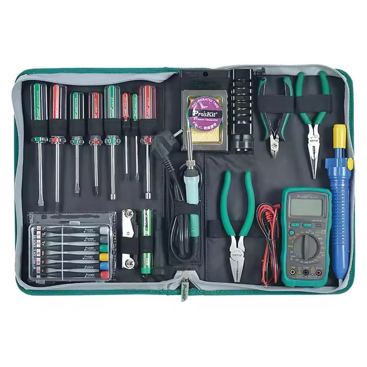 Kit de herramientas para técnico de electrónica - 1